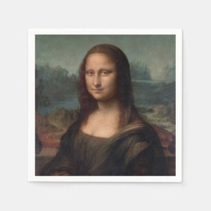 PAPPERSSERVETT: LEONARDO DA VINCI: MONA LISA PAPPERSSERVETT
