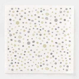 Pappersservett Lottie Confetti Watercolor Dots