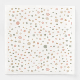 Pappersservett Mandy Confetti Watercolor Dots
