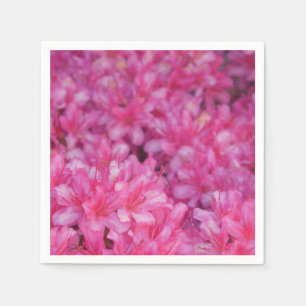 Pappersservett med Azaleor