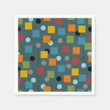 Pappersservett - Modern 1.3 i mitten av århundrade