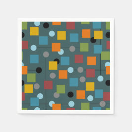 Pappersservett - Modern 1.3 i mitten av århundrade