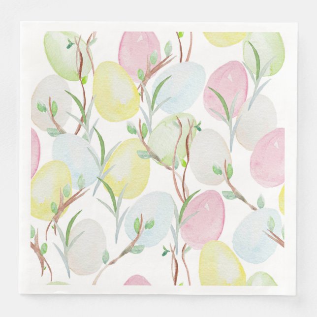 Pappersservett påskägg (Framsida)