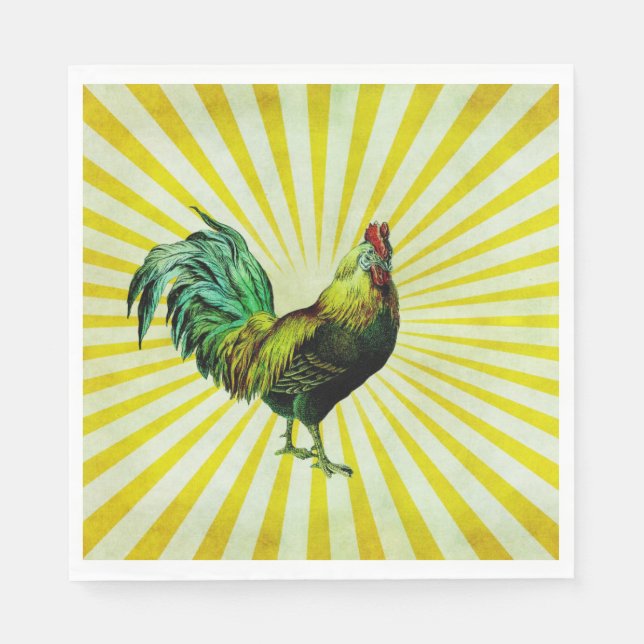 Pappersservett Rise and Shine (Framsidan)