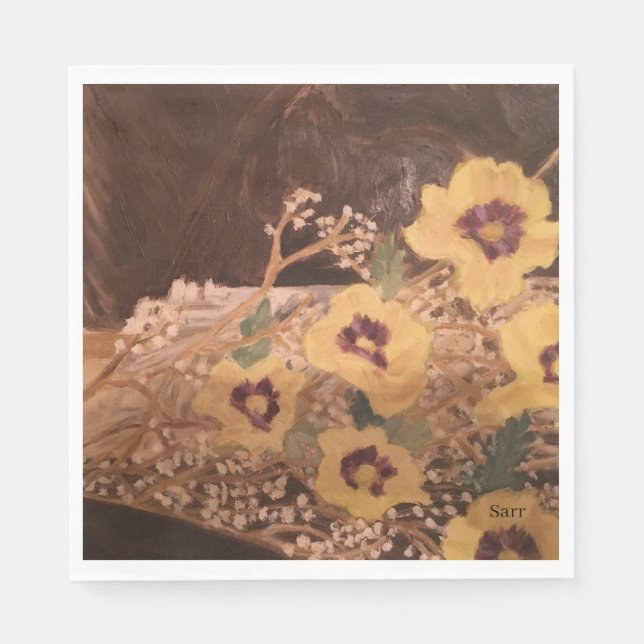 Pappersservett stilllivstid (Framsidan)