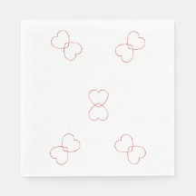 Pappersservett - Trådlösa örhängen