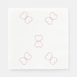 Pappersservett - Trådlösa örhängen