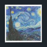 PAPPERSSERVETT: VAN GOGH : STARRY NIGHT PAPPERSSERVETT<br><div class="desc">PAPPERSSERVETT: VAN GOGH : STARRY NIGHT</div>