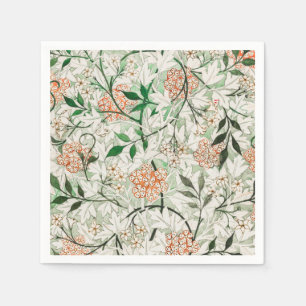 PAPPERSSERVETT: WILLIAM MORRIS: JASMINE PAPPERSSERVETT