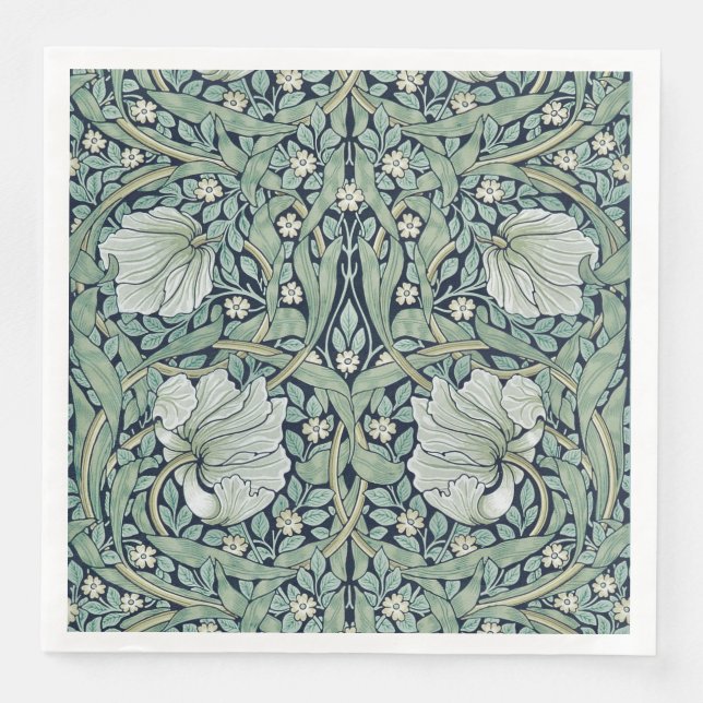 PAPPERSSERVETT: WILLIAM MORRIS : PIMPERNEL PAPPERSSERVETT (Framsida)