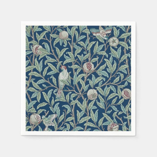 PAPPERSSERVETT: WILLIAM MORRIS : POMEGRANATES PAPPERSSERVETT (Framsidan)