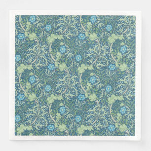 PAPPERSSERVETT: WILLIAM MORRIS: SJÖGRÄS DESIGN PAPPERSSERVETT