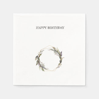 Pappersservetter Födelsedagsfirande Partyserviser