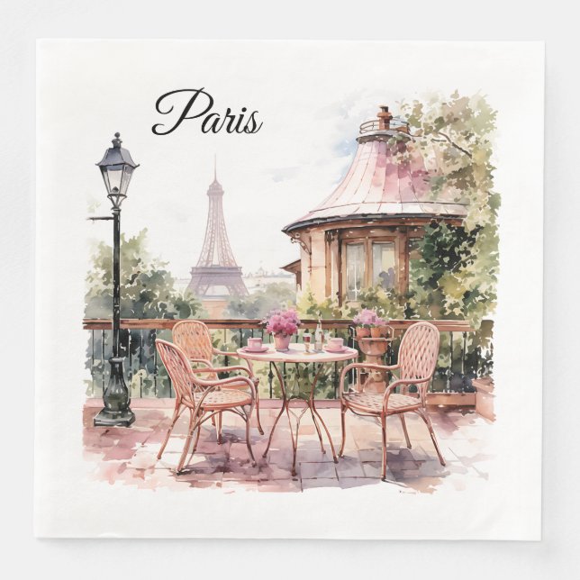 Pappersservetter från Paris (Framsida)