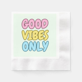Pappersservetter med Goda Vibrationer