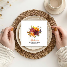 Pappersservetter med hösttema, Standard Cocktail