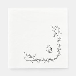Pappersservetter med monogram