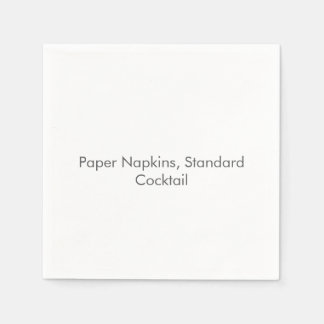 Pappersservetter, Standard Cocktail Pappersservett