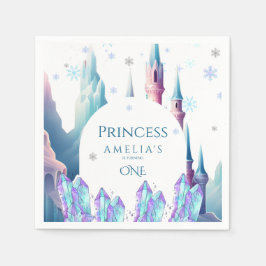 Pappersservetter till Cartoon Castle 1-års födelse