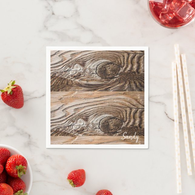 Pappersservetter, Trä Pappersservett (Insitu)
