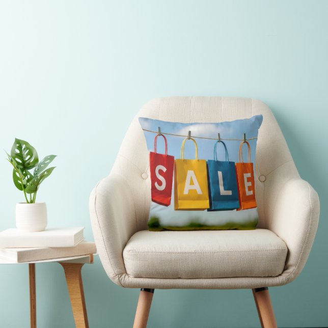 Pappersshoppingpåse Försäljning Online Kudde (Stol)
