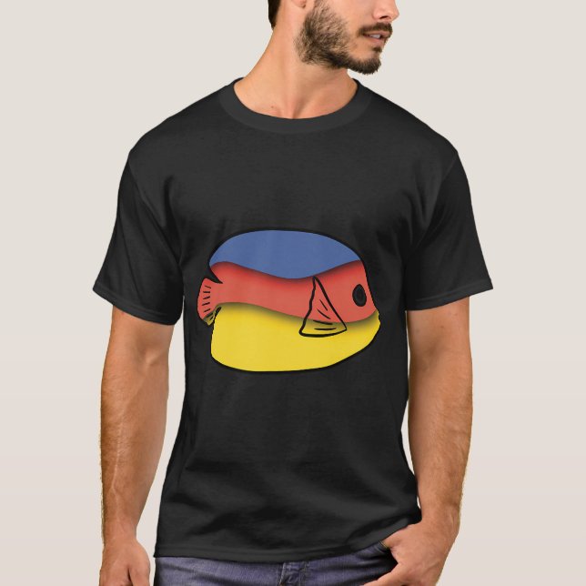 Pappersskär tangent t shirt (Framsida)