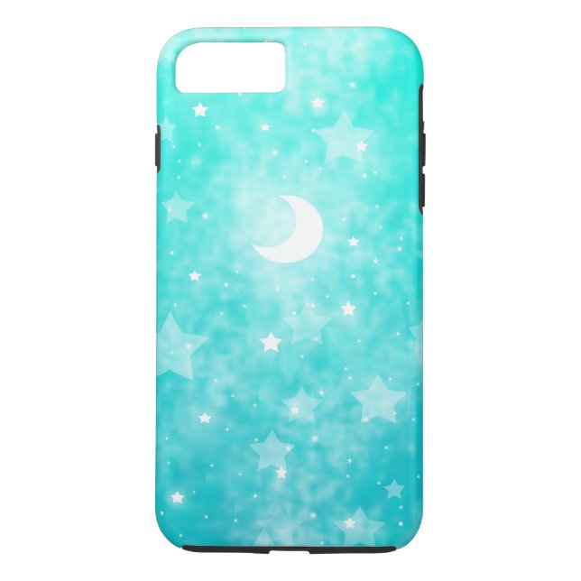 Pappersstjärnor och månfantasi Celestial konst Case-Mate iPhone Skal (Baksida)