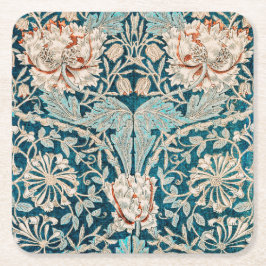 Pappersunderlägg: WILLIAM MORRIS : HONEYSUCKLE Underlägg Papper Kvadrat