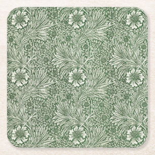 Pappersunderlägg: WILLIAM MORRIS : MARIGOLD Underlägg Papper Kvadrat