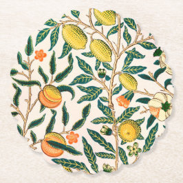 Pappersunderlägg: WILLIAM MORRIS : POMEGRANAT Underlägg Papper