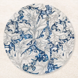 Pappersunderlägg: WILLIAM MORRIS : WALLFLOWER Underlägg Papper Rund
