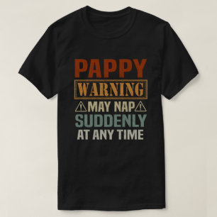 Pappersvarning kan när som helst plötsligt falla t shirt