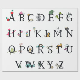 Pappert: ALPHABET CHART Presentpapper