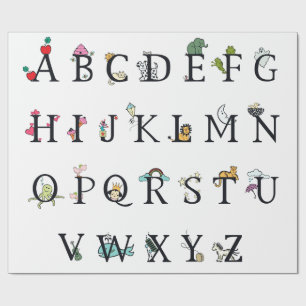 Pappert: ALPHABET CHART Presentpapper