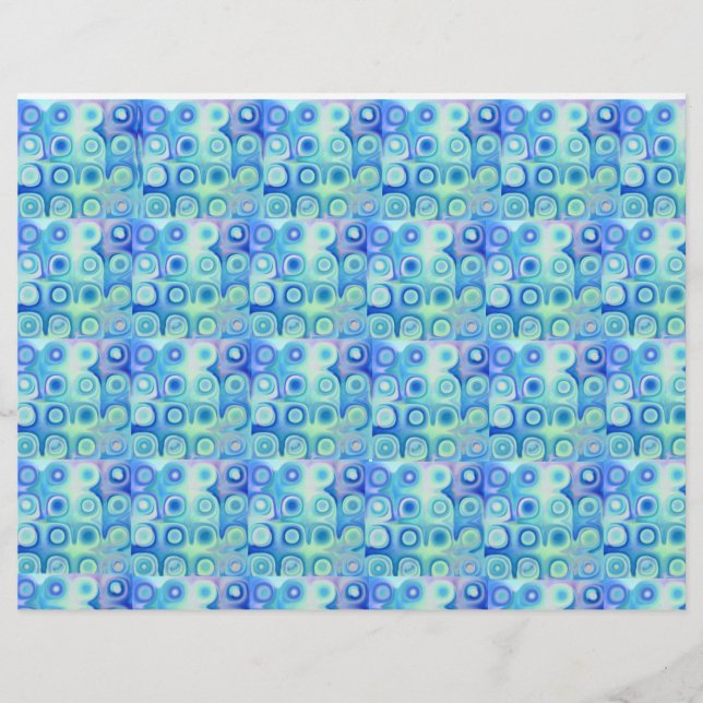 Pappert bläckhuvud för Oceanen Vågar (Framsida)