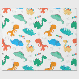 Pappert: DINOSAURS Presentpapper