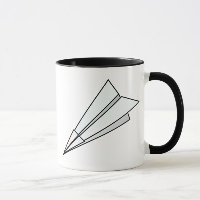 Pappert flygplan mugg (Höger)