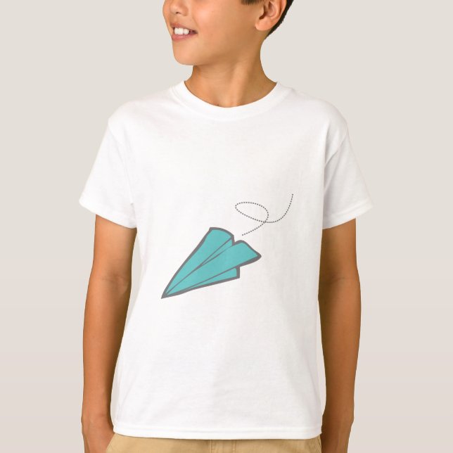 Pappert flygplan t shirt (Framsida)
