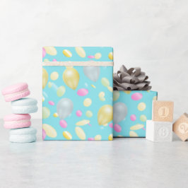 Pappert för färgämnen konfetti och bubblor presentpapper