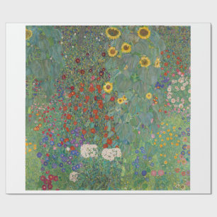 Pappert: GUSTAV KLIMT : FARM GARDEN Presentpapper