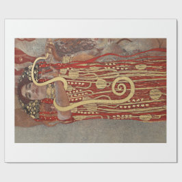 Pappert: GUSTAV KLIMT : HYGIEIA : 1907 Presentpapper