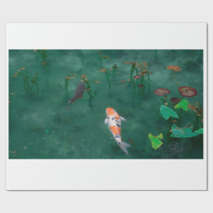 Pappert: JAPANESE WOODBLOCK : KOI Presentpapper