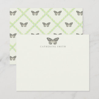 Pappert Kite Butterfly Flat Note Card Anteckningskort