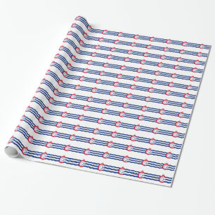 Pappert med Cincinnati-Flagga Presentpapper