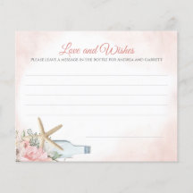 Pappert meddelande för Flaska