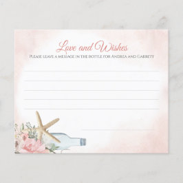 Pappert meddelande för Flaska Flygblad