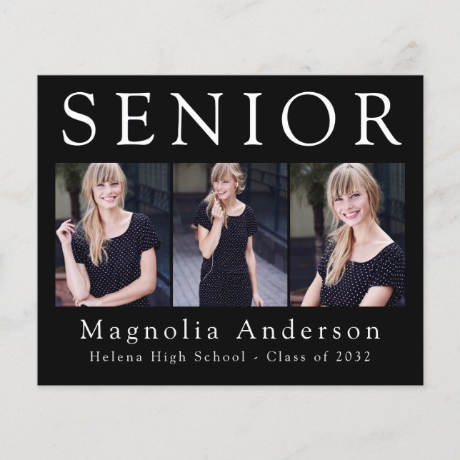 PAPPERT, minimalistiskt, fyra-fotomeddelande Flygblad (Framsidan)