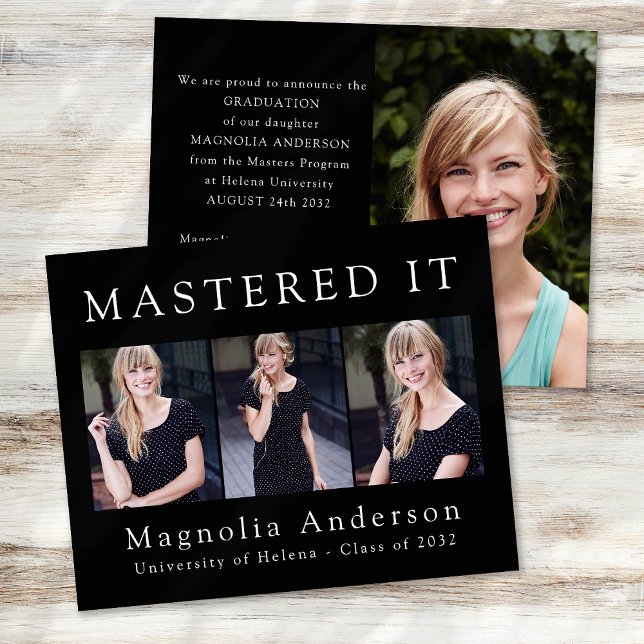 PAPPERT, minimalistiskt Mastered it Photo-meddelan Flygblad (Skapare uppladdad)