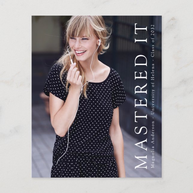 PAPPERT minimalistiskt meddelande om Student Flygblad (Framsidan)