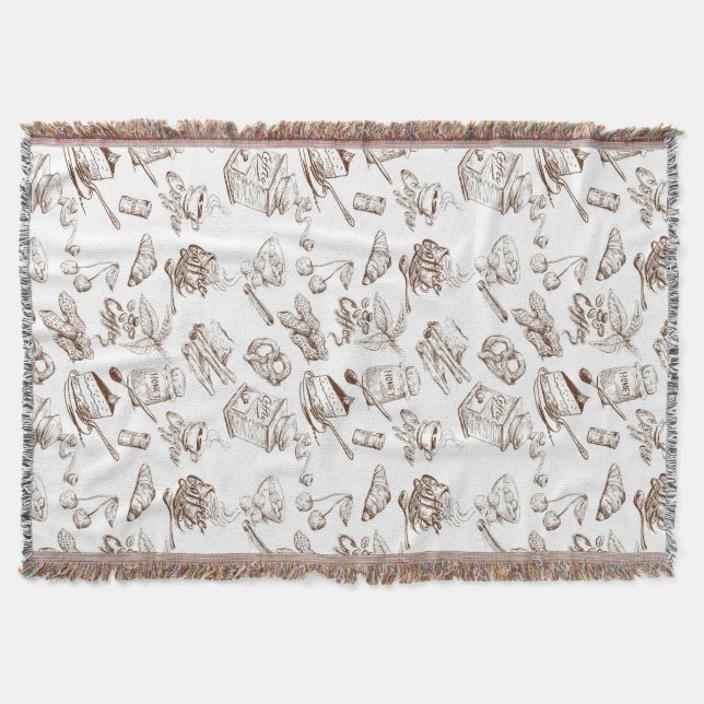 Pappert mönster mysfilt (Framsidan)